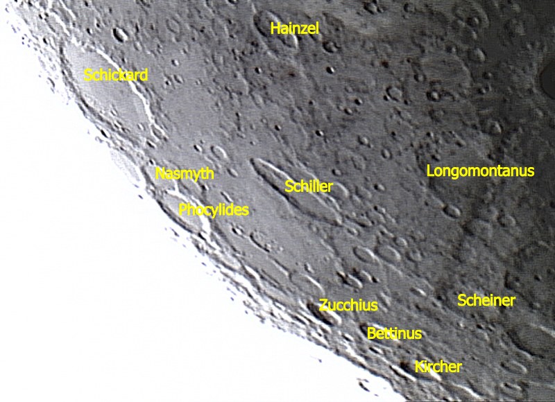 I crateri di sud-ovest